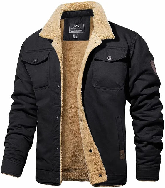 Premium Fleece Cargo Jacket Liam | Monq