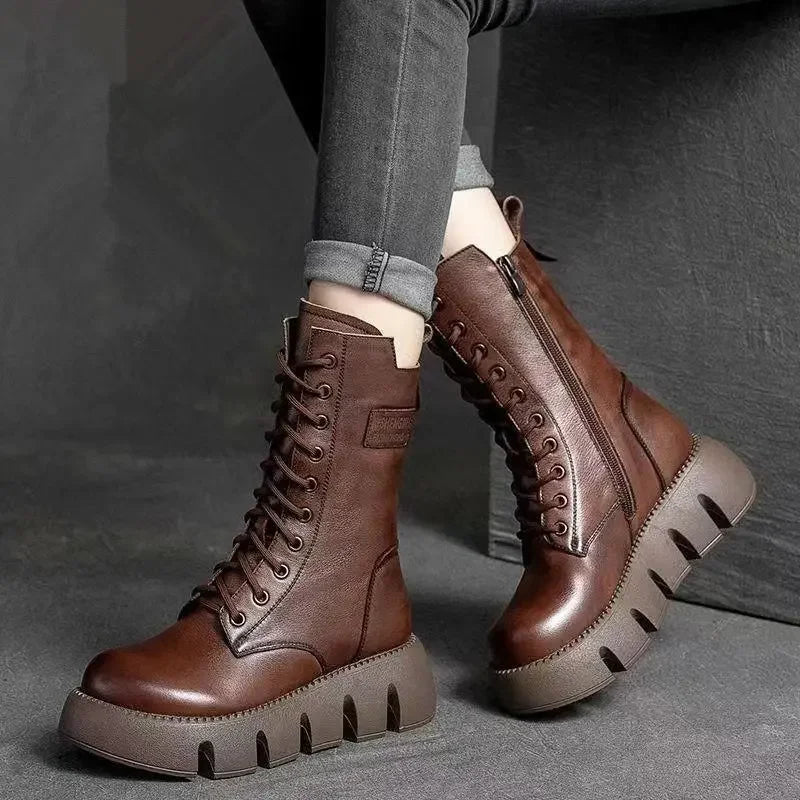 Ultra Comfortable & Warm Leather Boots | MONQ